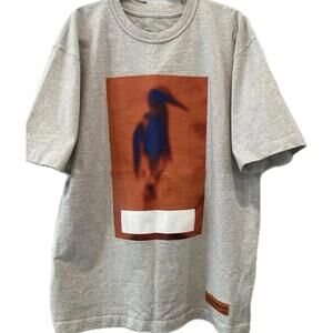 NWT Heron Preston Censored Streetwear Oversized S Graphic Tee, Includes COA